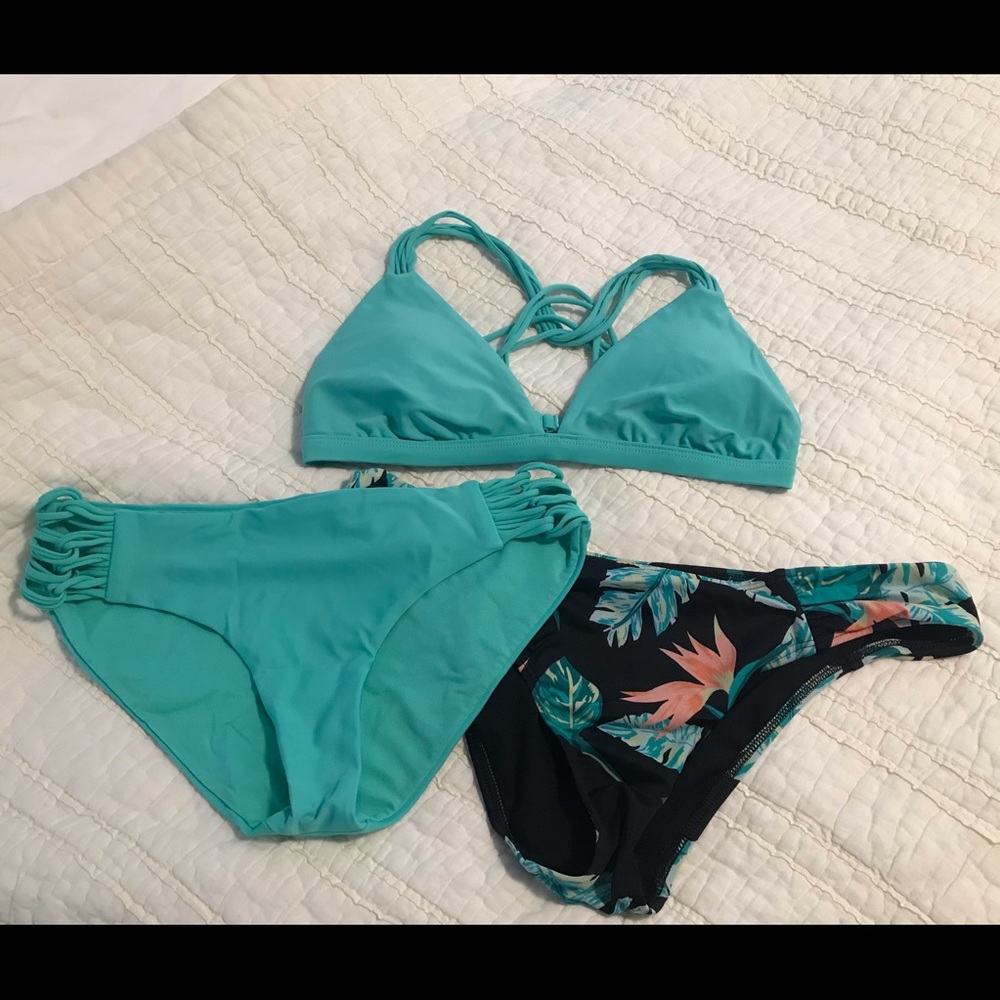 Body glove and Roxy bikini
